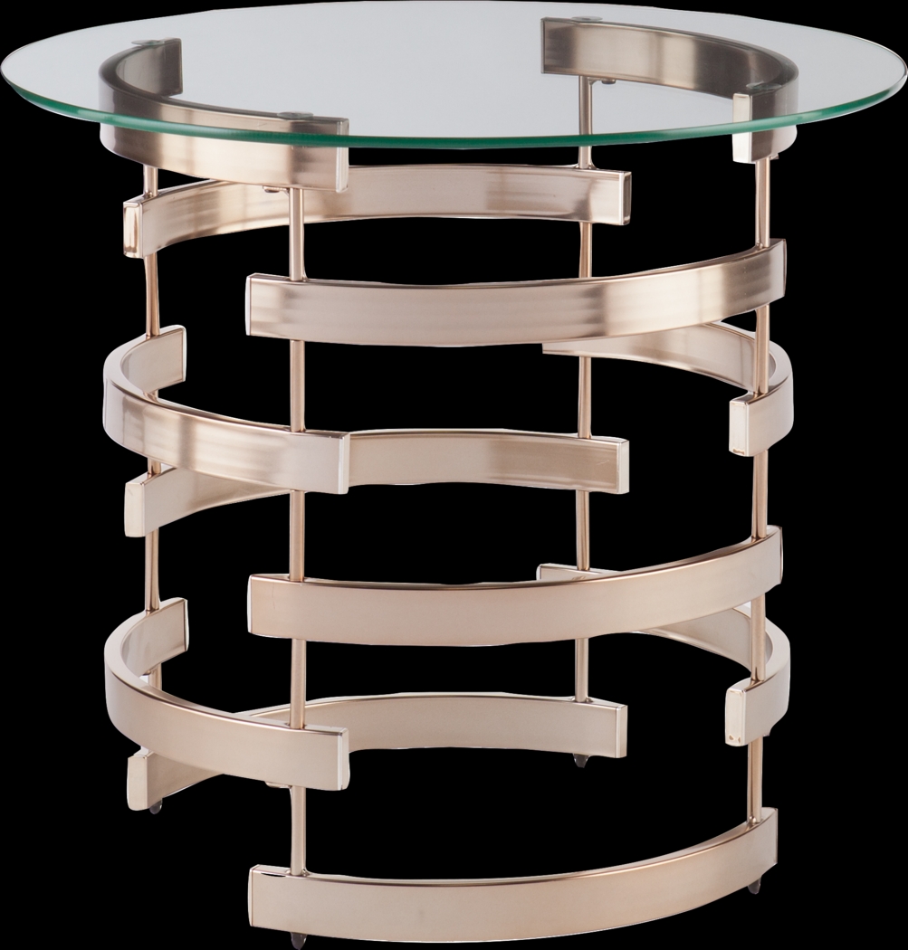 Bryden Gold End Table - Thumbnail - Image 1