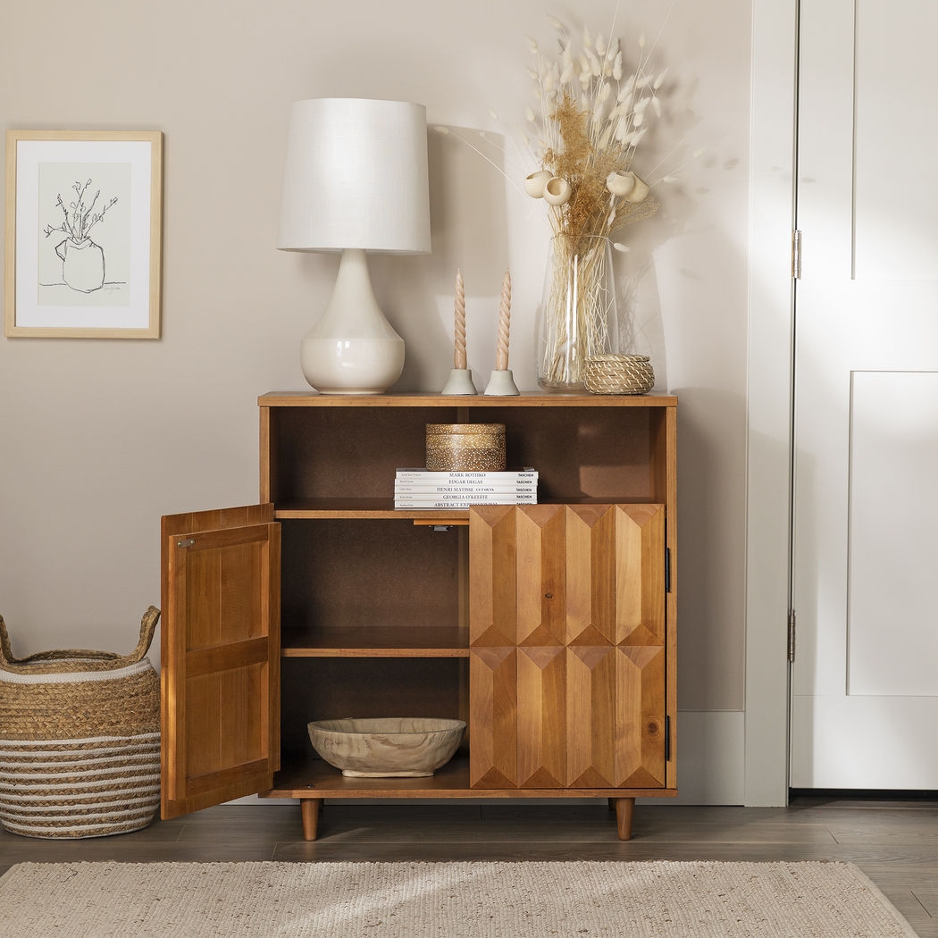 Bryker Caramel Accent Cabinet - Thumbnail - Image 2