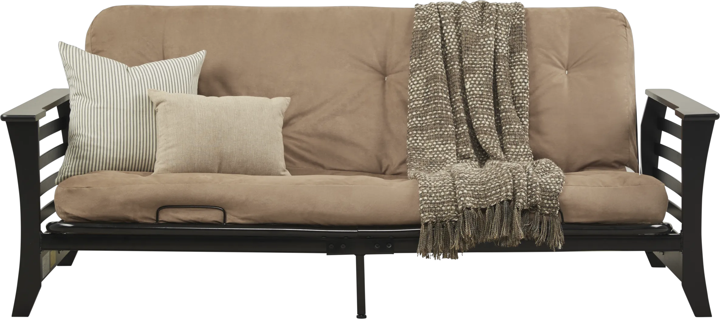 Bryley Black Futon - Thumbnail - Image 2