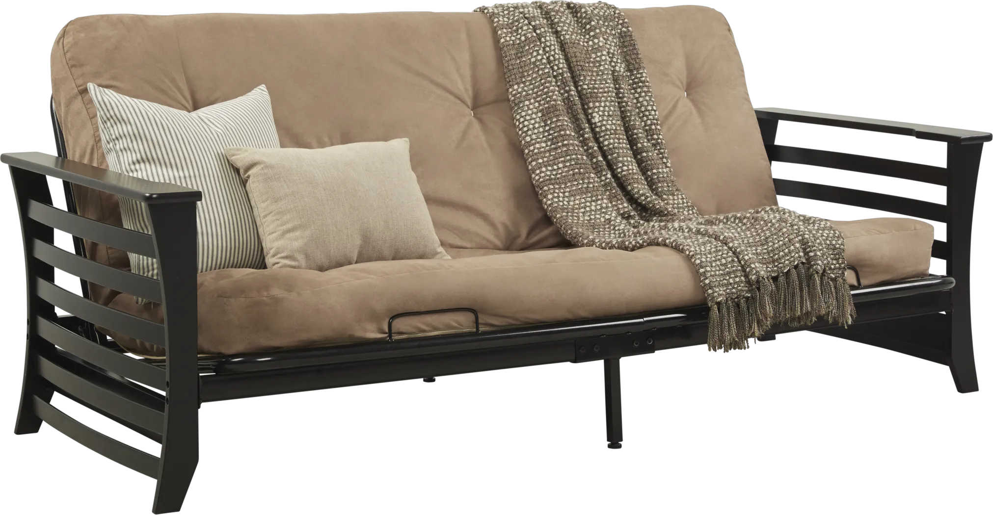 Bryley Black Futon - Thumbnail - Image 1