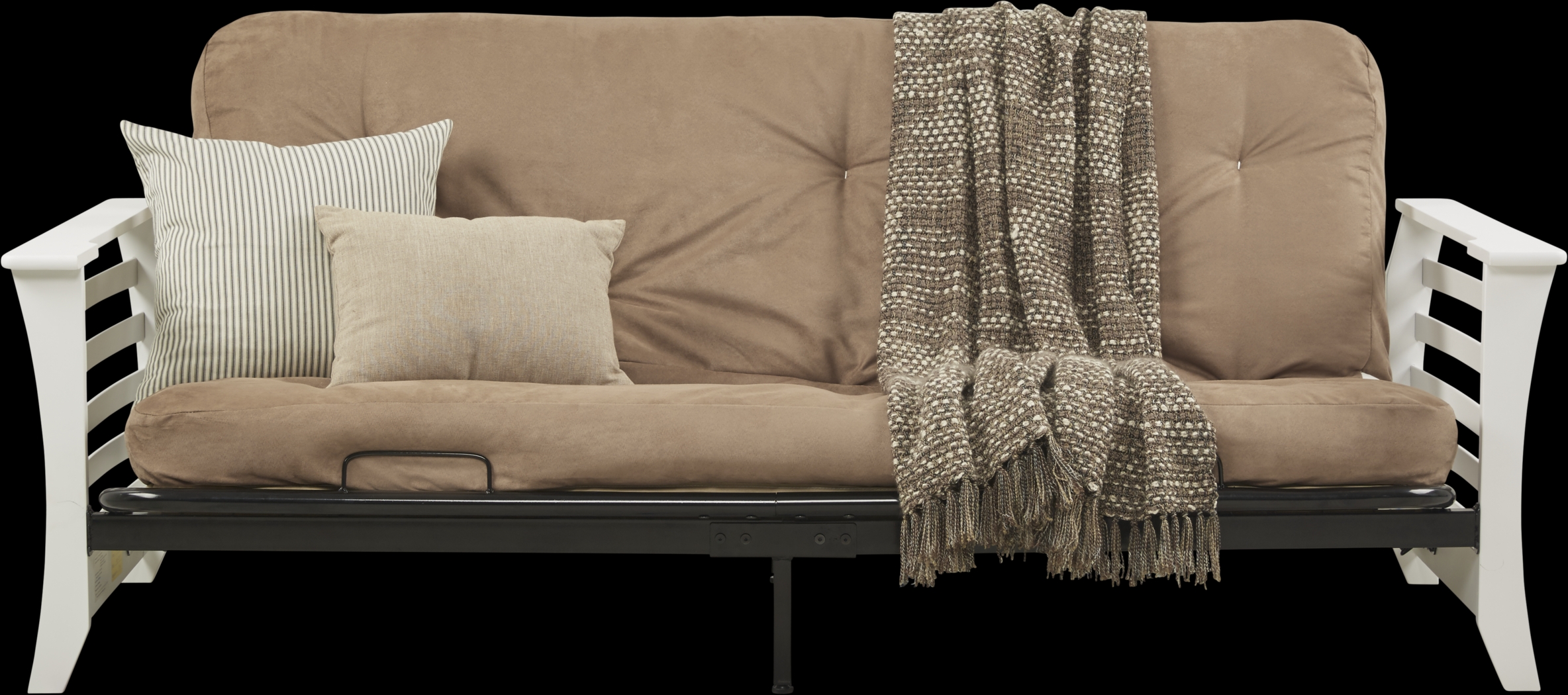 Bryley White Futon - Thumbnail - Image 2