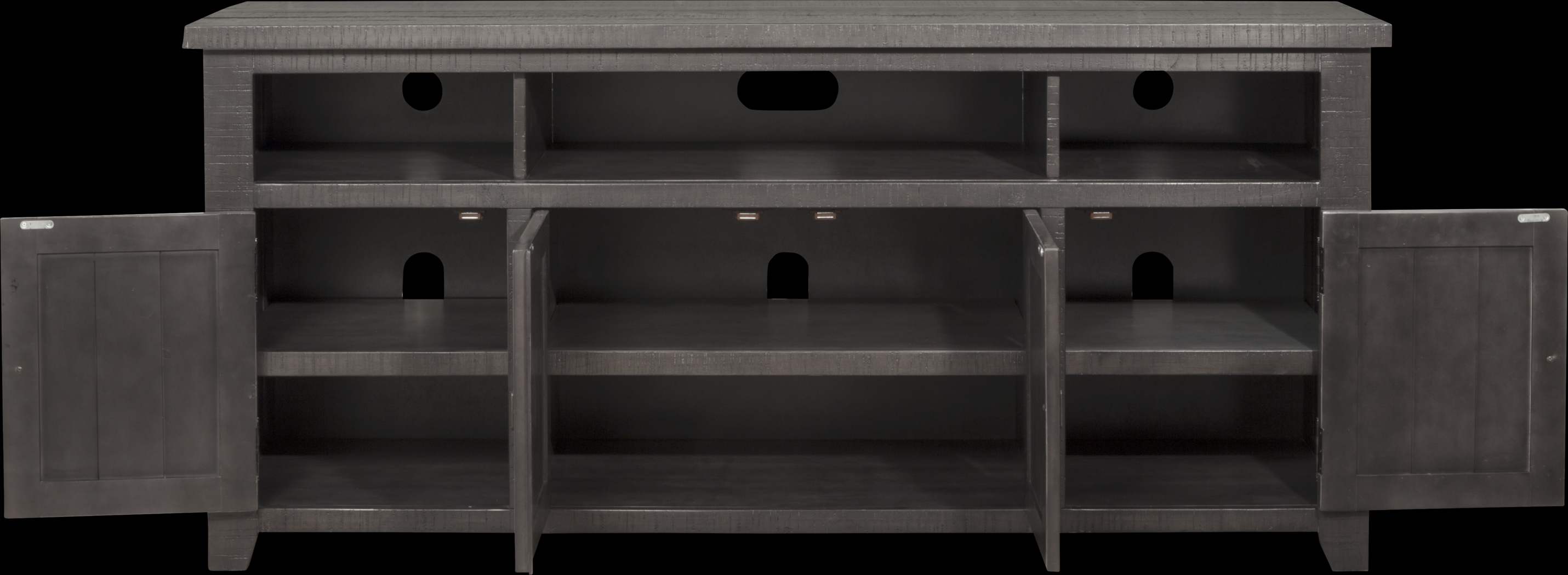 Bryn Avenue Gray 65 in. Console - Thumbnail - Image 6
