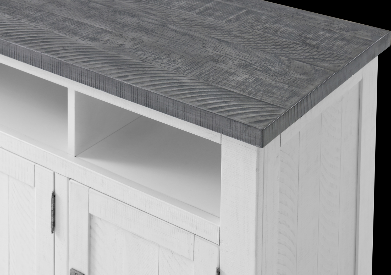 Bryn Avenue Gray 65in. Console - Thumbnail - Image 4