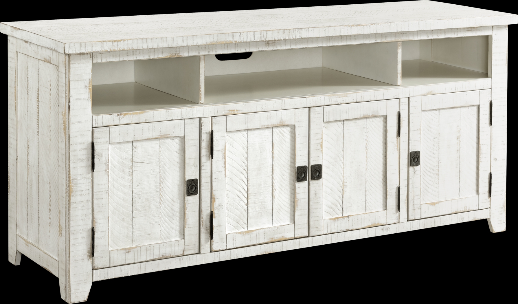Bryn Avenue Off-White 65 in. Console - Thumbnail - Image 2