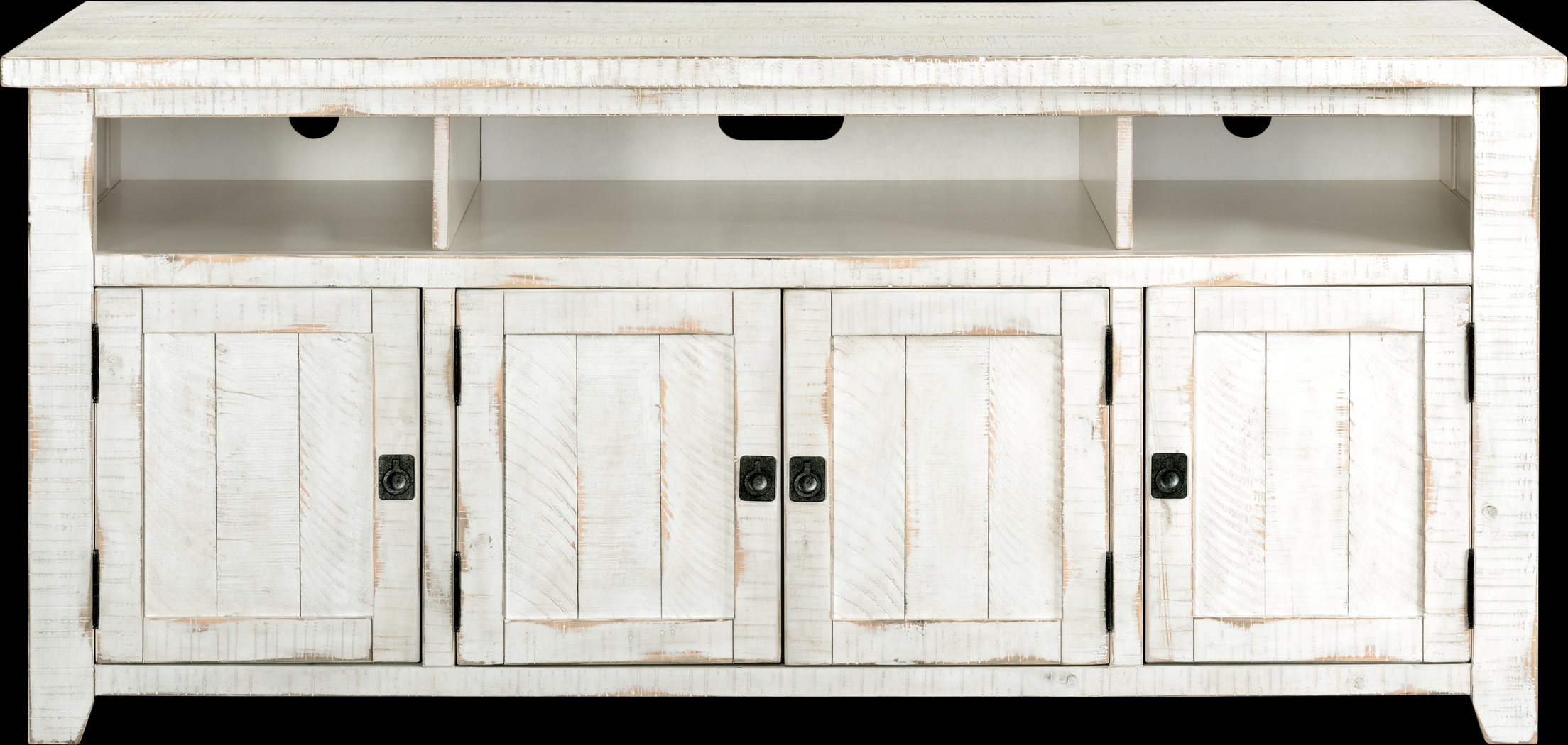 Bryn Avenue Off-White 65 in. Console - Thumbnail - Image 1