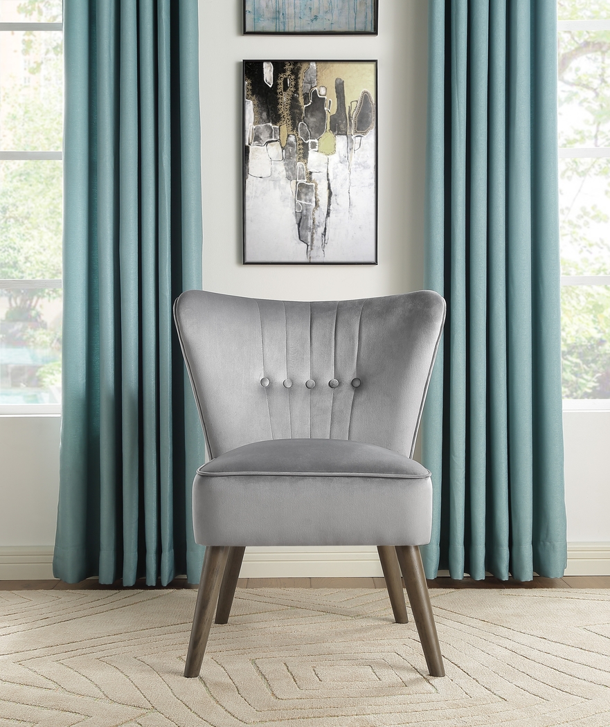 Bryndlee Gray Accent Chair - Thumbnail - Image 4