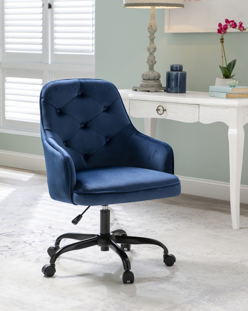 Brynfield Blue Office Chair - Thumbnail - Image 2