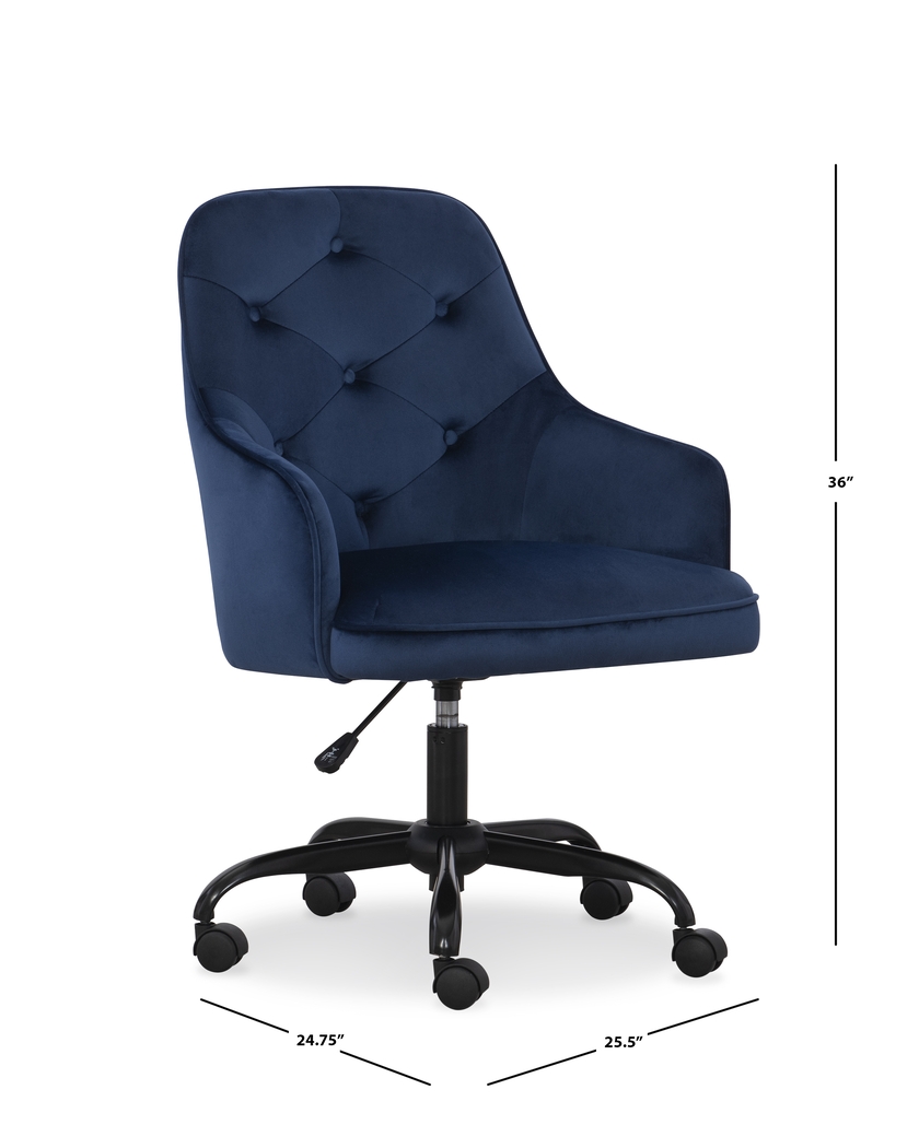 Brynfield Blue Office Chair - Thumbnail - Image 8