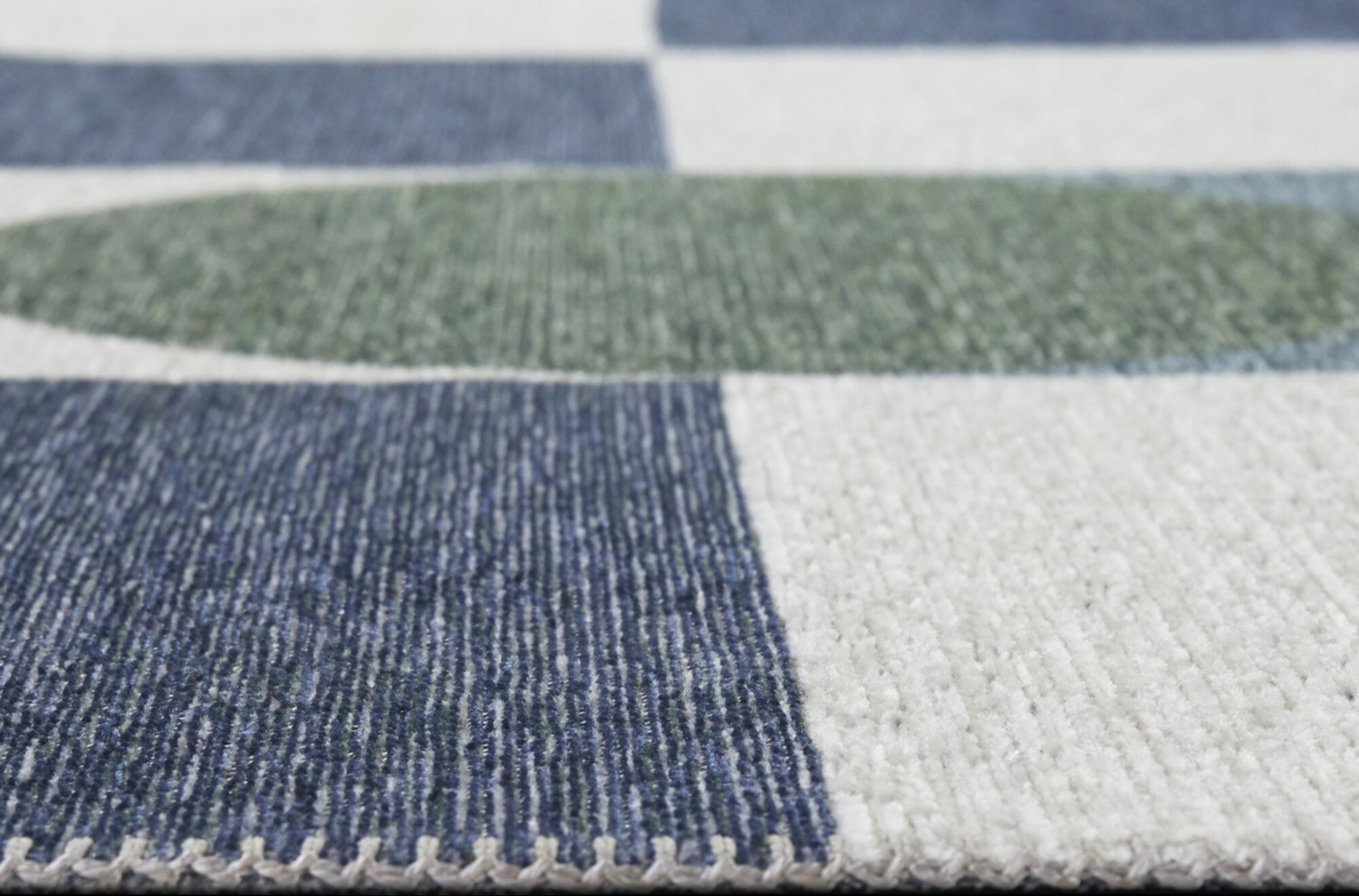 Brynhild Blue 5'3 x 7' Rug - Thumbnail - Image 5