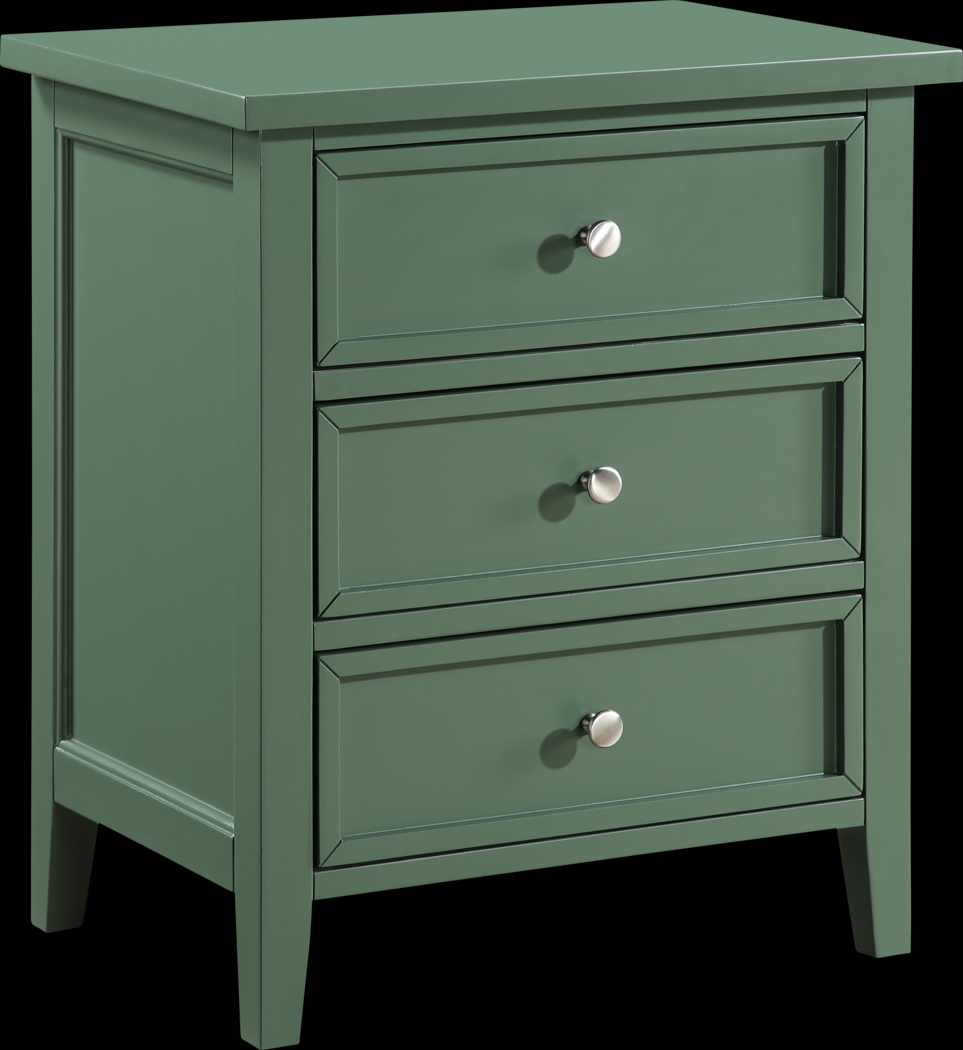 Brynlee Green Nightstand - Thumbnail - Image 1