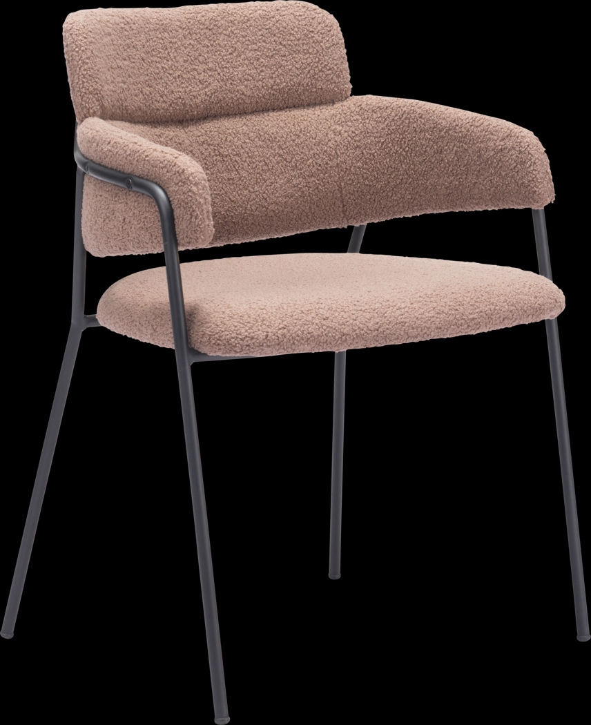 Brynns Brown Side Chair, Set of 2 - Thumbnail - Image 3
