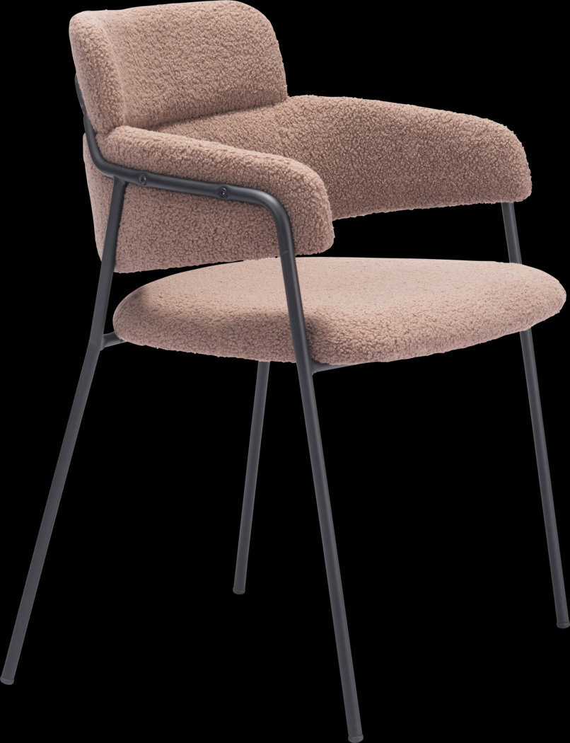 Brynns Brown Side Chair, Set of 2 - Thumbnail - Image 4