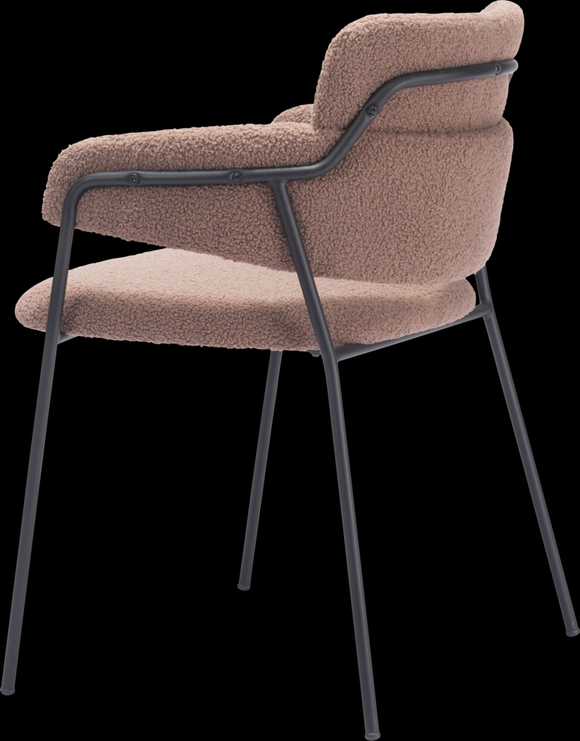 Brynns Brown Side Chair, Set of 2 - Thumbnail - Image 8