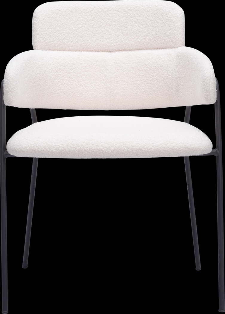 Brynns White Side Chair, Set of 2 - Thumbnail - Image 5
