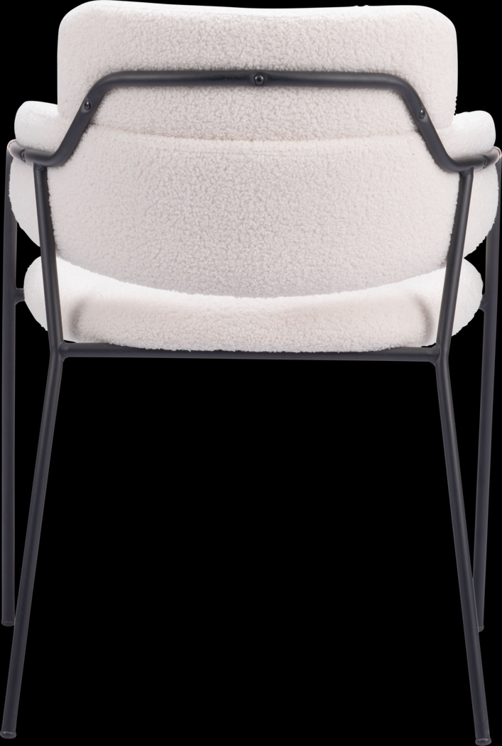 Brynns White Side Chair, Set of 2 - Thumbnail - Image 6