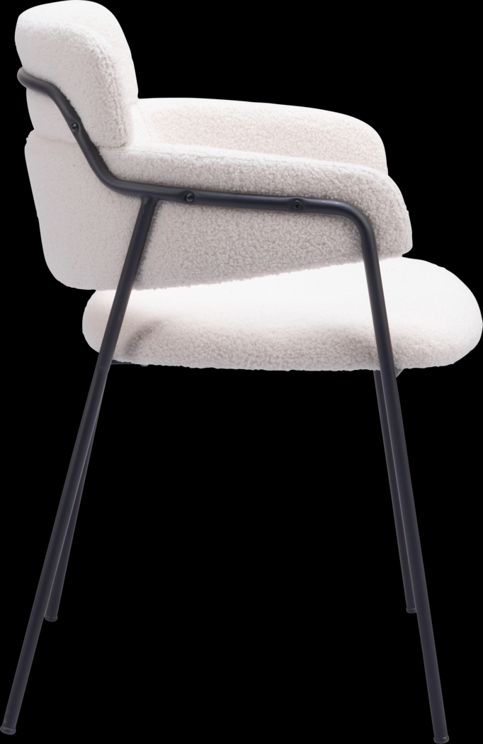 Brynns White Side Chair, Set of 2 - Thumbnail - Image 9