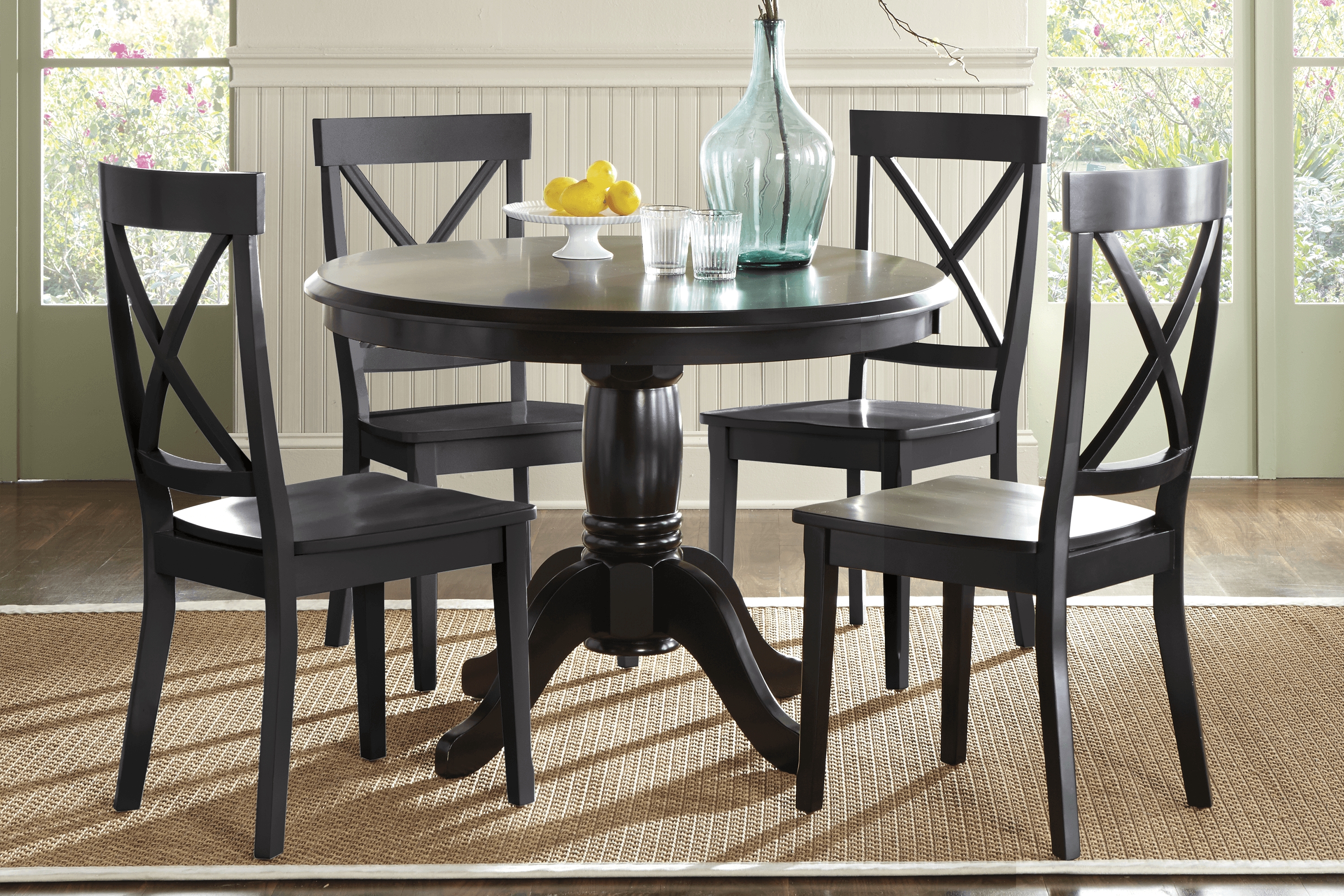 Brynwood Black Round Table - Thumbnail - Image 2