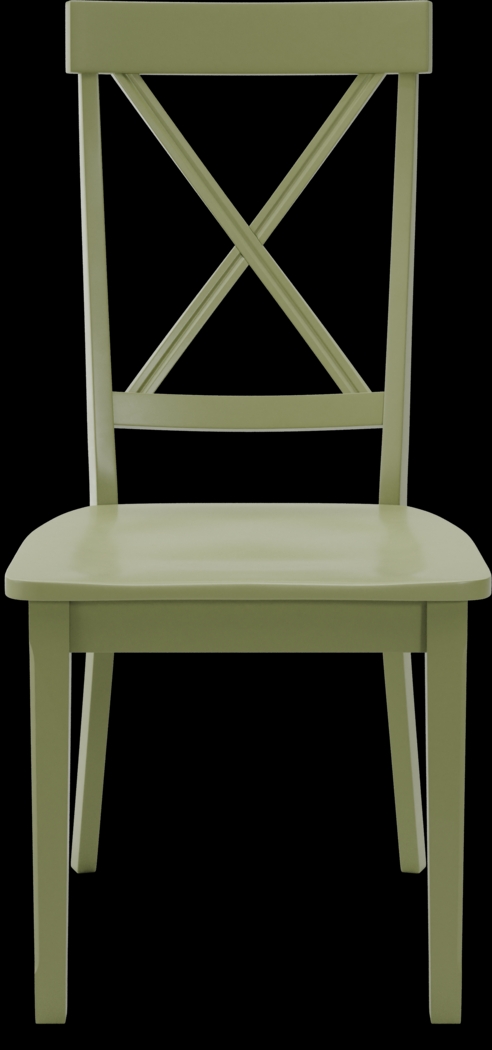 Brynwood Green Side Chair - Thumbnail - Image 2