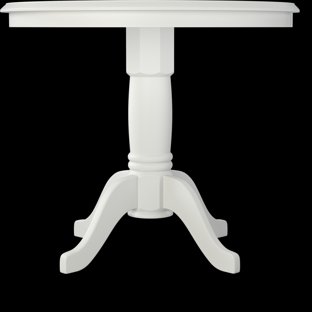 Brynwood White 5 Pc Counter Height Dining Set with Green Stools - Thumbnail - Image 3