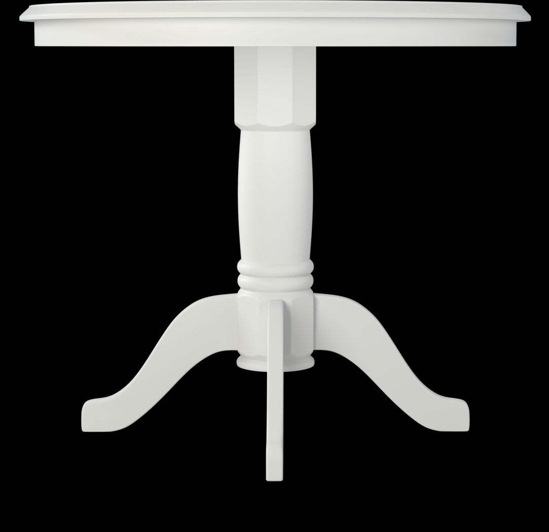 Brynwood White 5 Pc Counter Height Dining Set with Green Stools - Thumbnail - Image 4