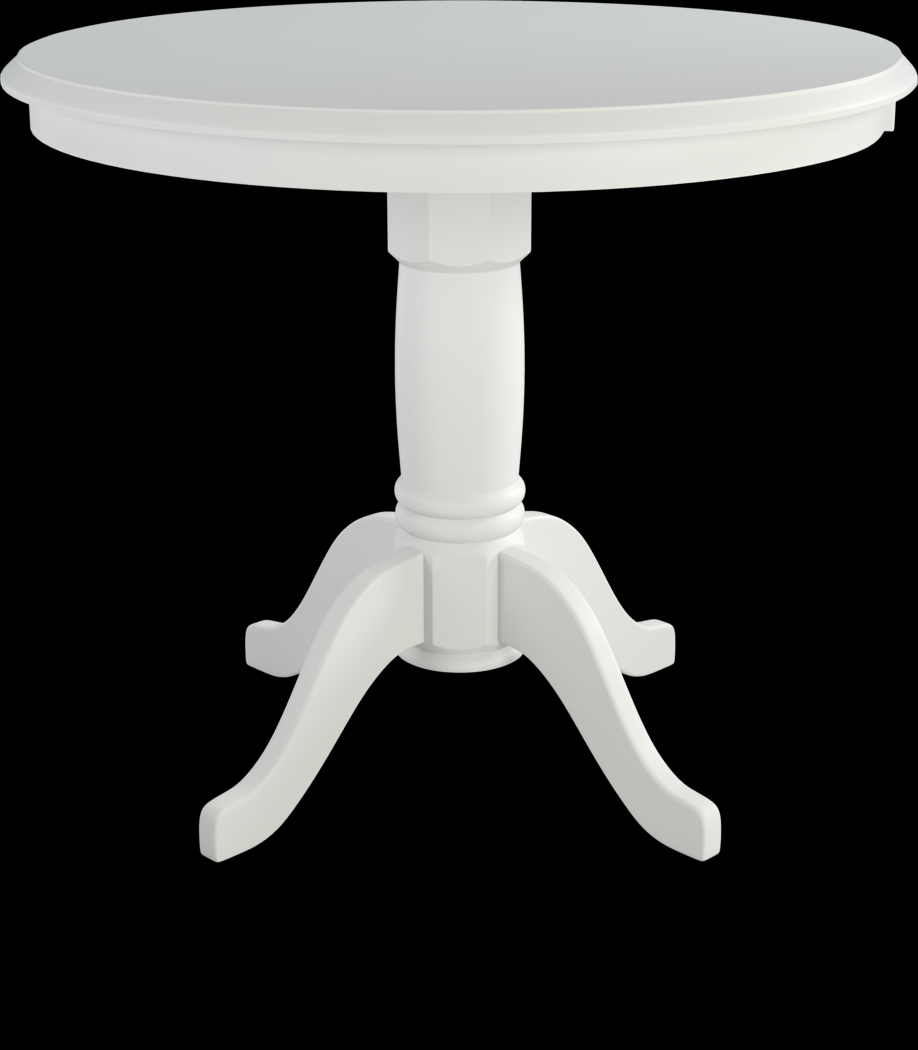 Brynwood White 5 Pc Counter Height Dining Set with Green Stools - Thumbnail - Image 2