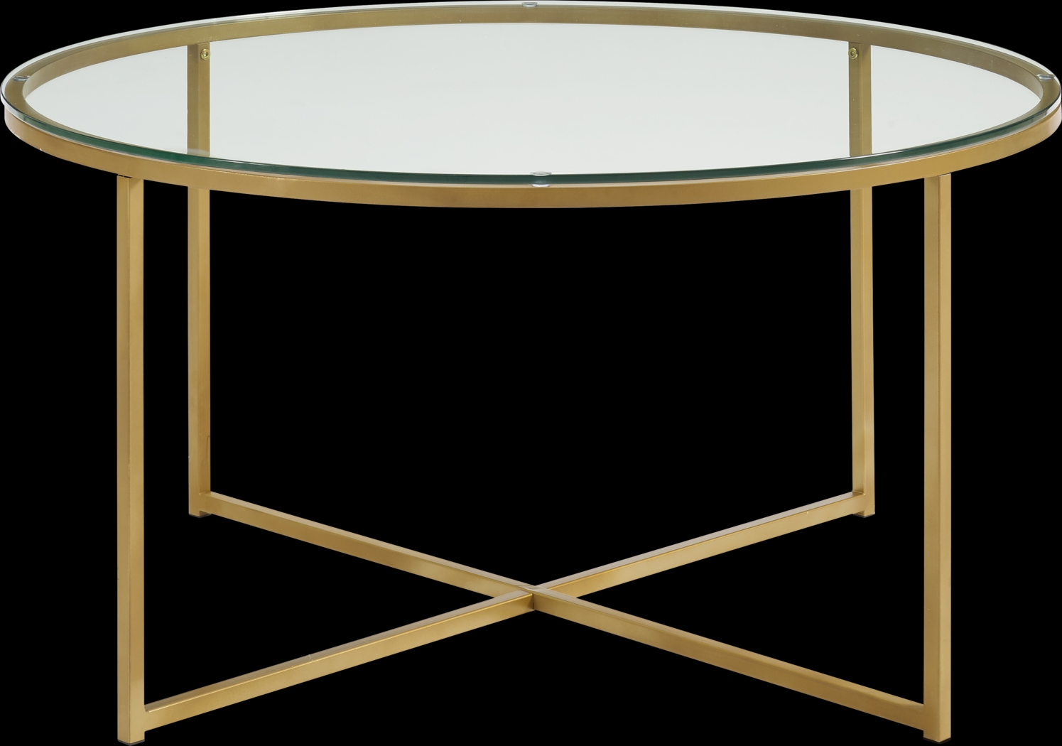 Bryon Alley Gold Cocktail Table - Thumbnail - Image 1