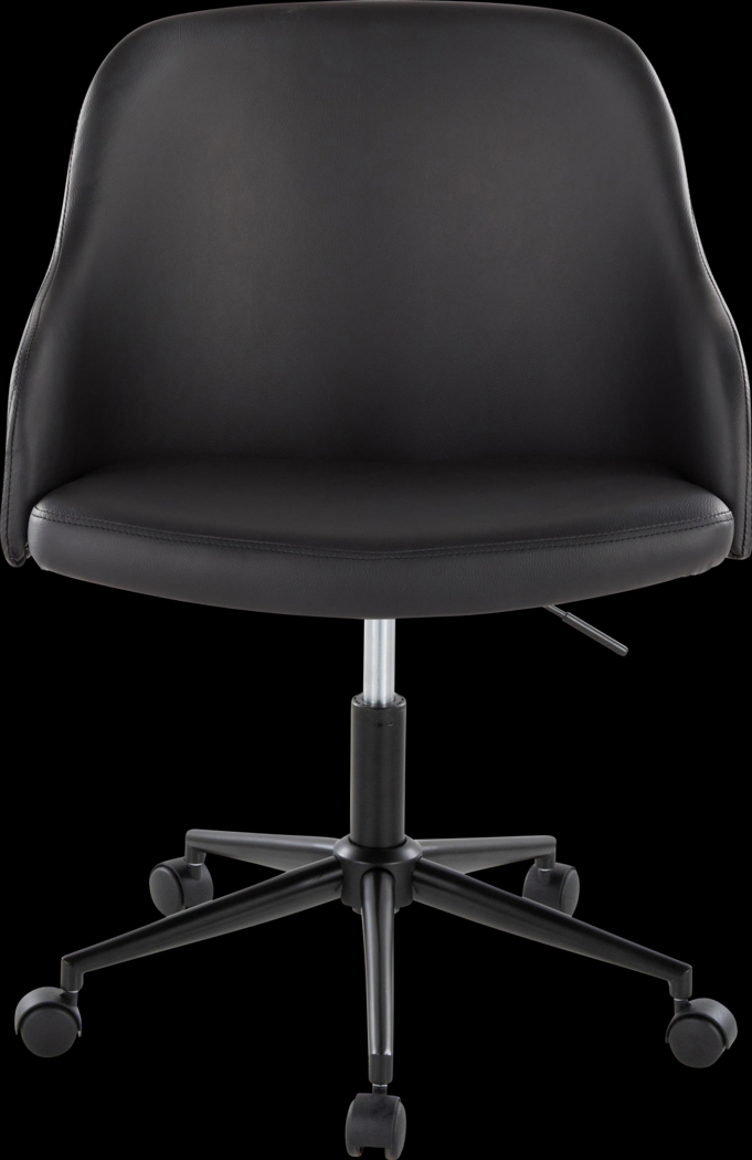 Bryta IV Black Desk Chair - Thumbnail - Image 4