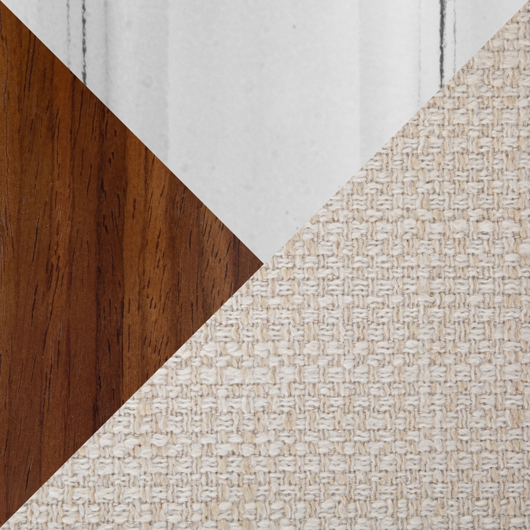 Bryta IV Cream Desk Chair - Thumbnail - Image 3