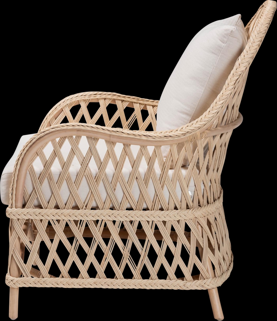 Brytton Beige Accent Chair - Thumbnail - Image 4