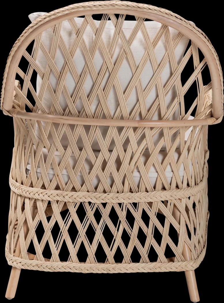 Brytton Beige Accent Chair - Thumbnail - Image 5