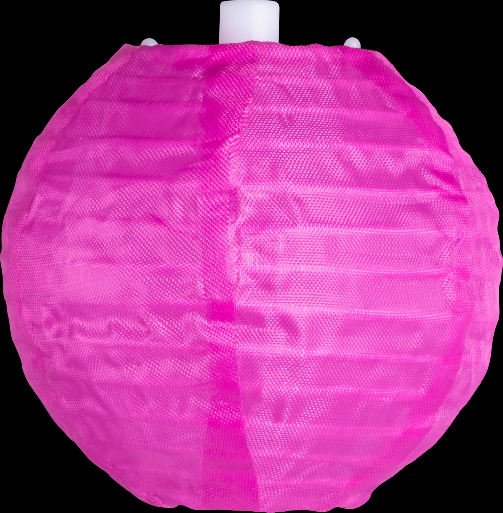 Bubbling Bauble Pink Outdoor Solar String Lights - Thumbnail - Image 5