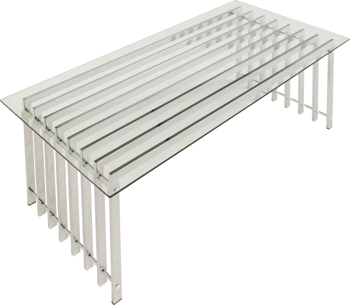 Bucareli Chrome Cocktail Table - Thumbnail - Image 4