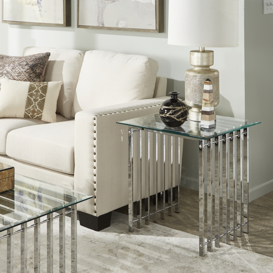 Bucareli Chrome End Table - Thumbnail - Image 6