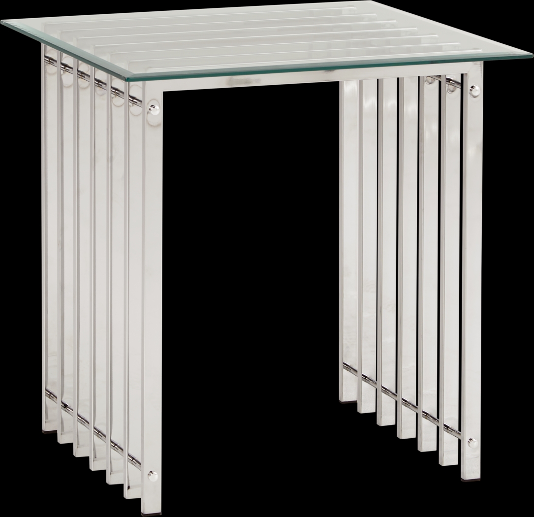 Bucareli Chrome End Table - Thumbnail - Image 1
