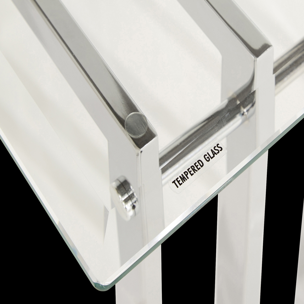 Bucareli Chrome Sofa Table - Thumbnail - Image 5