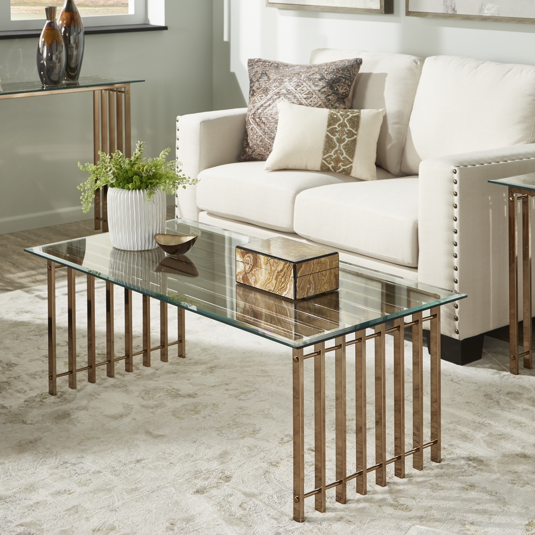 Bucareli Gold Cocktail Table - Thumbnail - Image 4