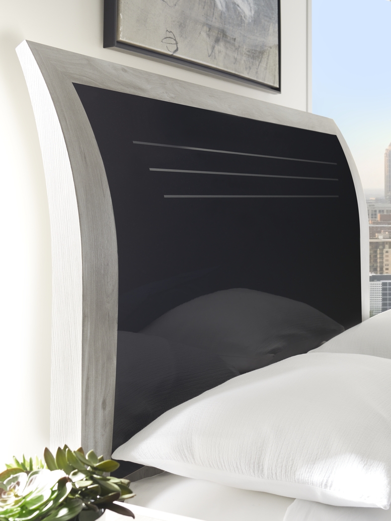 Buccone Heights Black 5 Pc King Bedroom - Thumbnail - Image 3