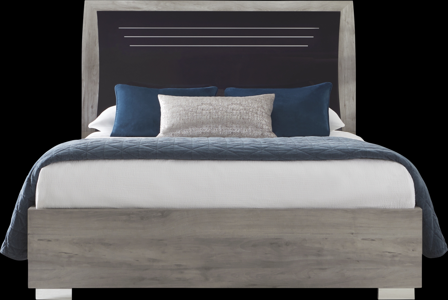 Buccone Heights Black 5 Pc Queen Bedroom - Thumbnail - Image 2