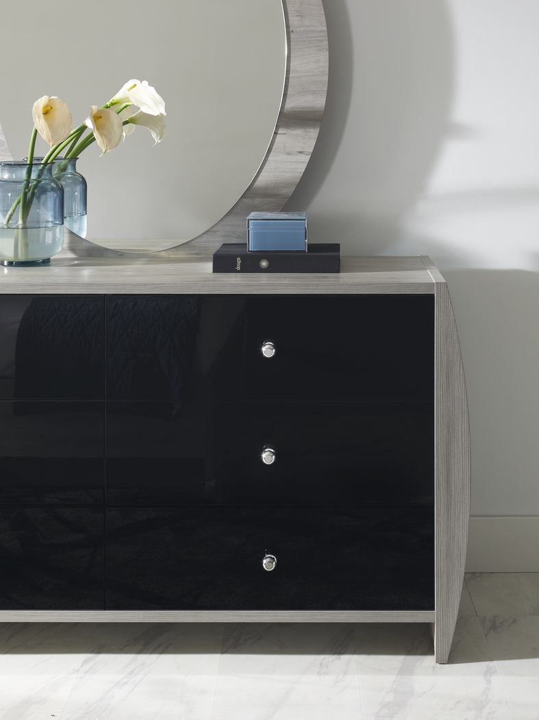 Buccone Heights Black 5 Pc King Bedroom - Thumbnail - Image 5