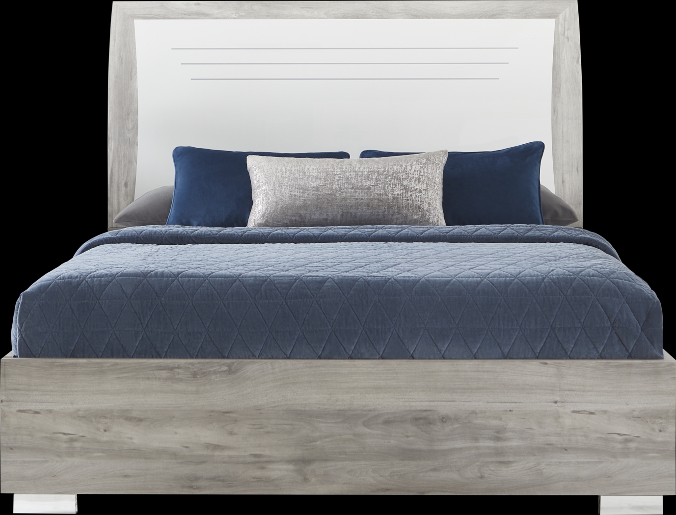 Buccone Heights White 5 Pc Queen Bedroom - Thumbnail - Image 2