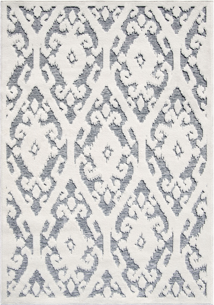 Buchmeyer White 5'2 x 7'6 Rug - Thumbnail - Image 1