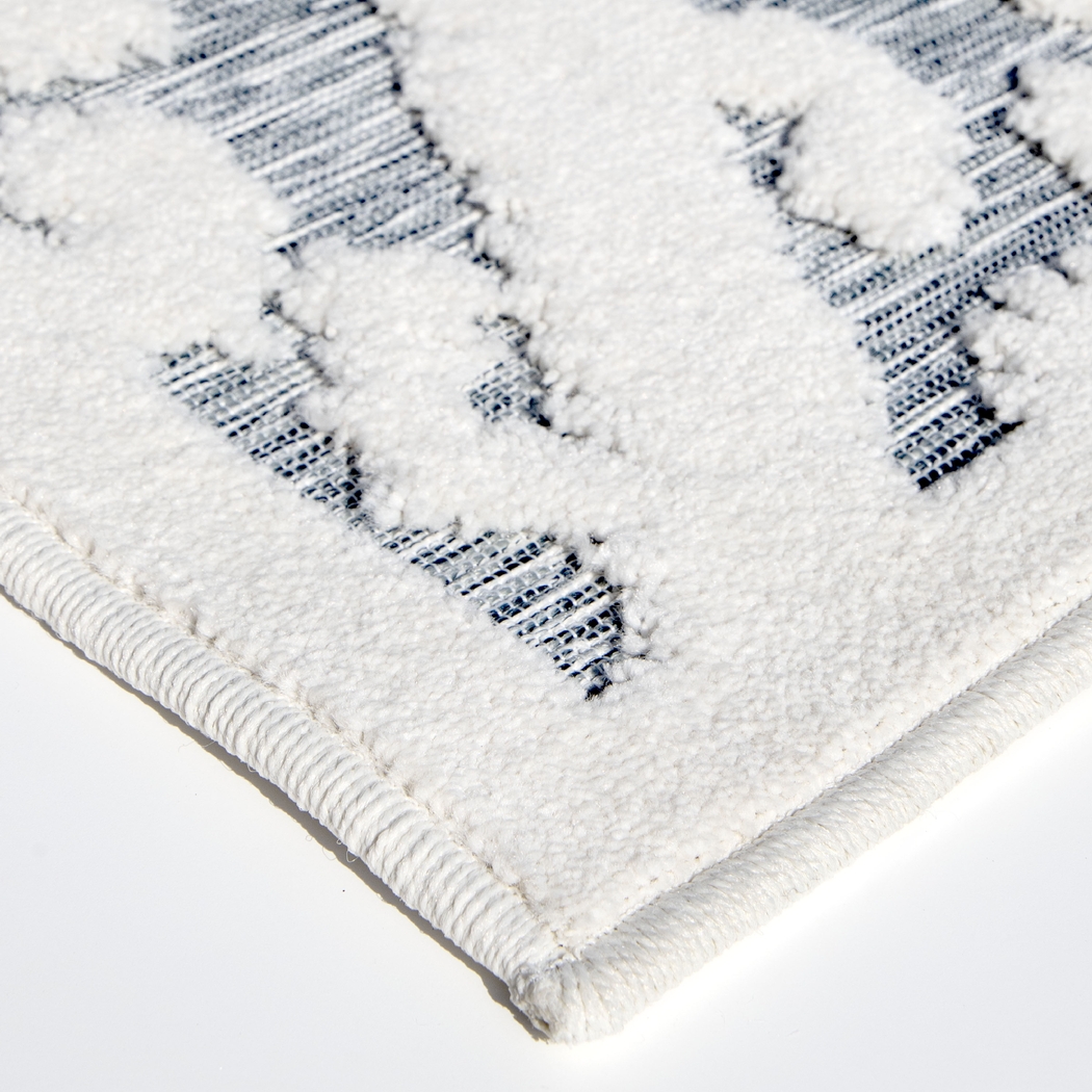 Buchmeyer White 7'9 x 10'10 Rug - Thumbnail - Image 3