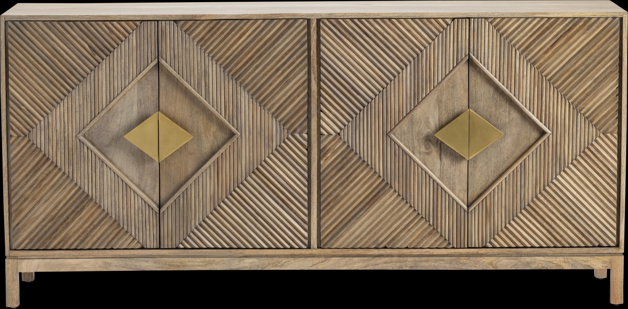 Buckhaven Brown Sideboard - Thumbnail - Image 2