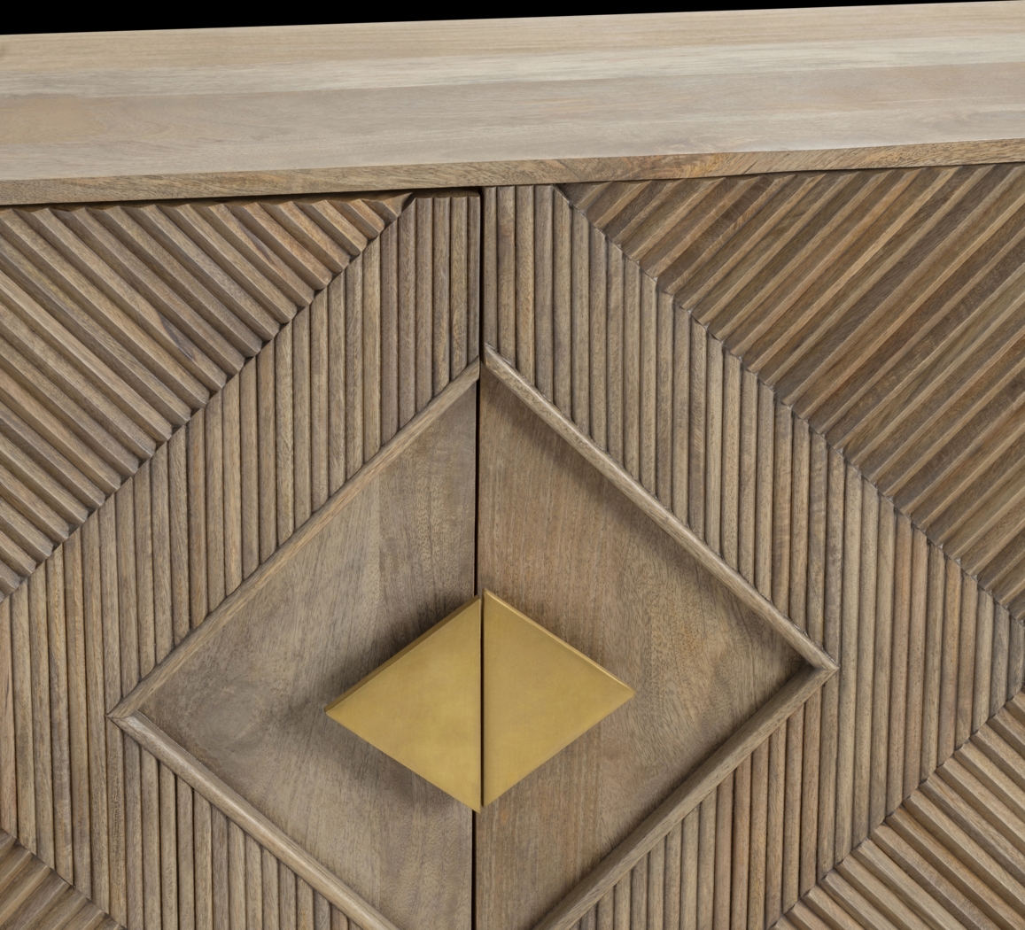 Buckhaven Brown Sideboard - Thumbnail - Image 4