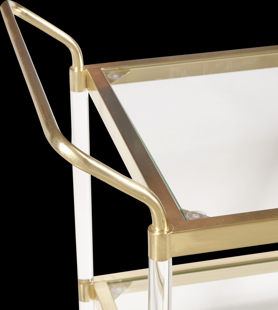 Buckthorne Gold Bar Cart - Thumbnail - Image 3
