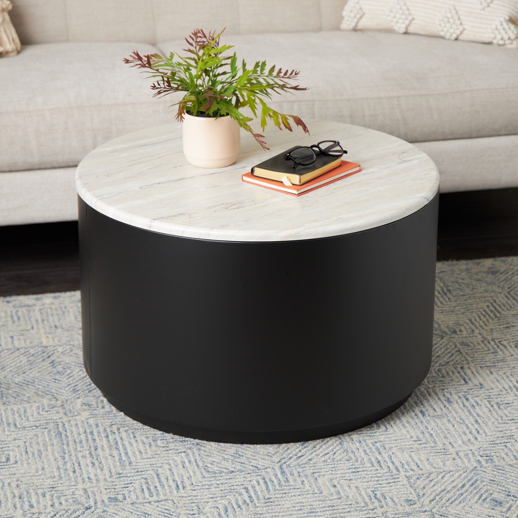 Budri Black Coffee Table - Thumbnail - Image 2