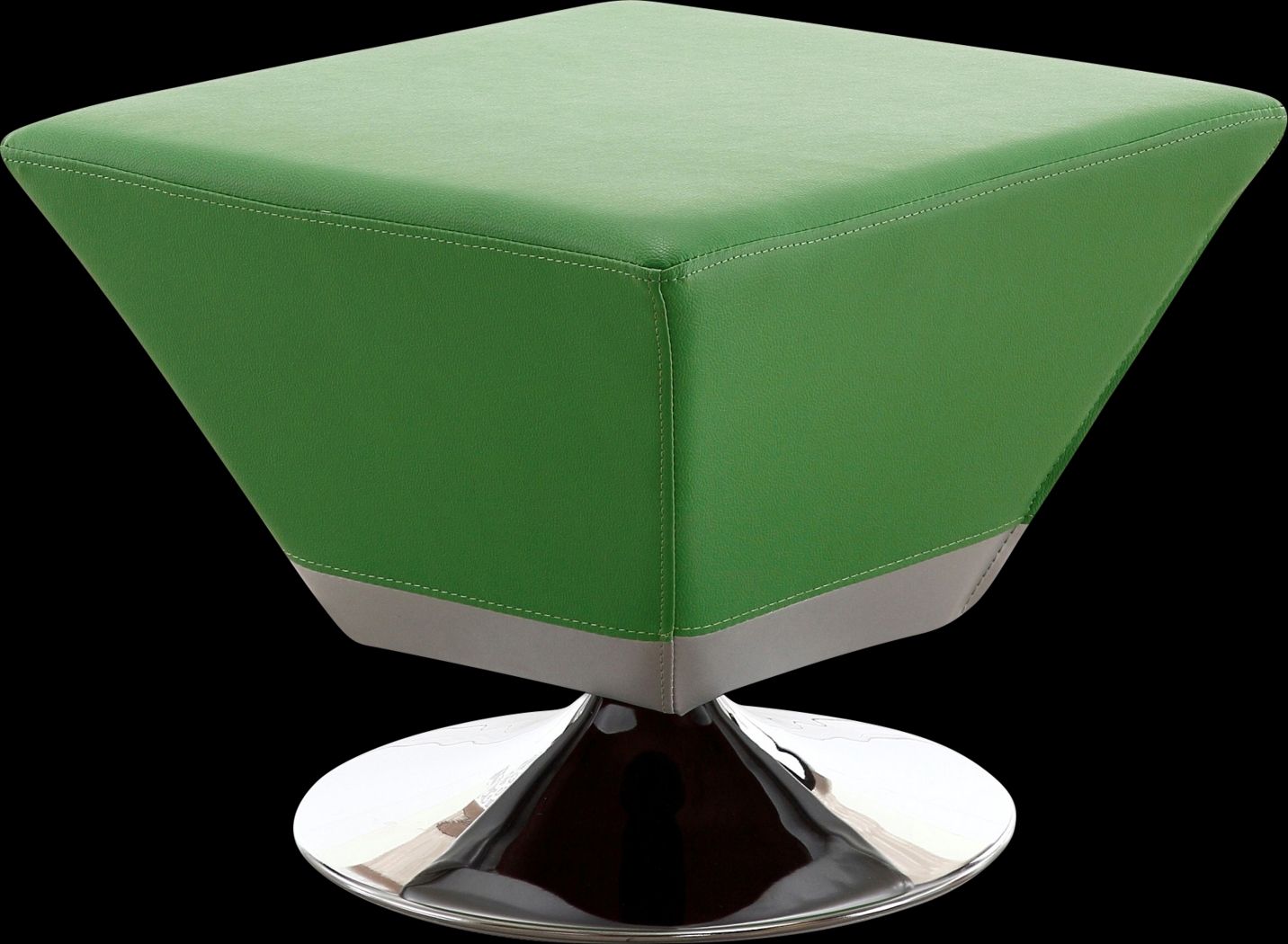Buecker Green Swivel Ottoman - Thumbnail - Image 1