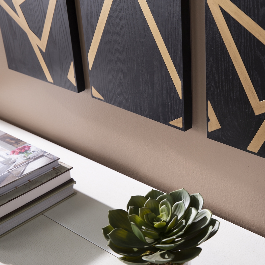 Buel Black Wall Decor - Thumbnail - Image 4