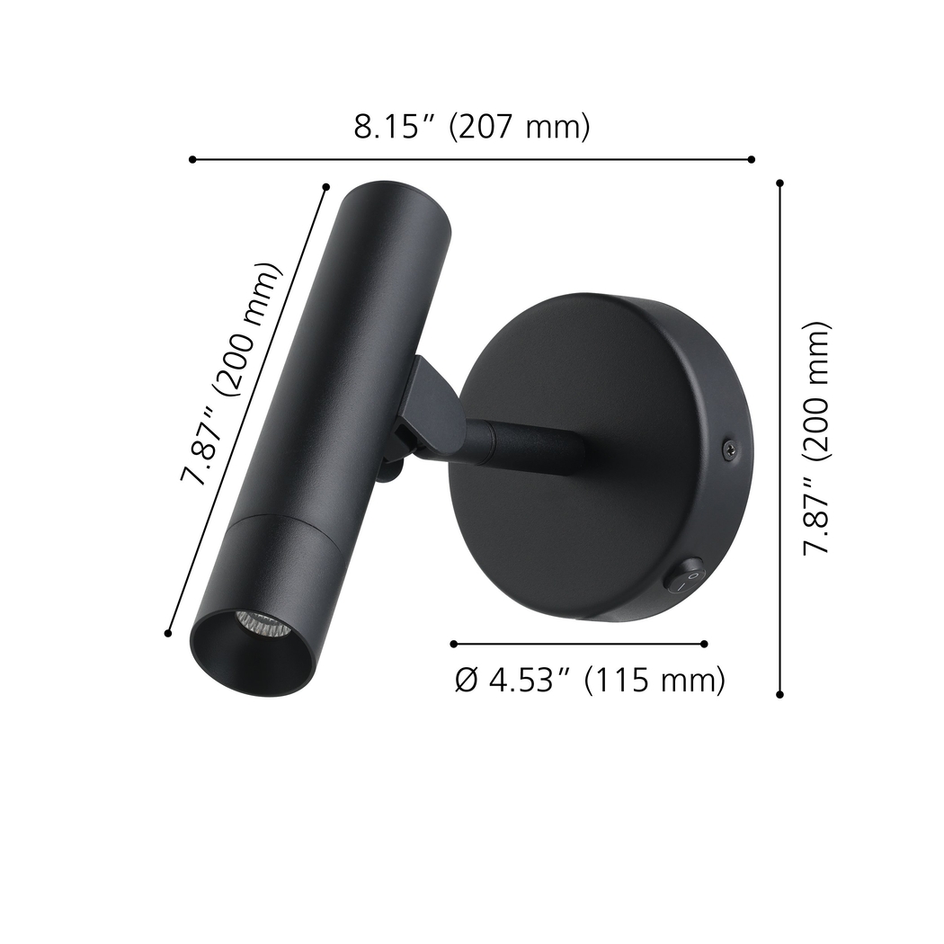 Buelow Street Black Sconce - Thumbnail - Image 5