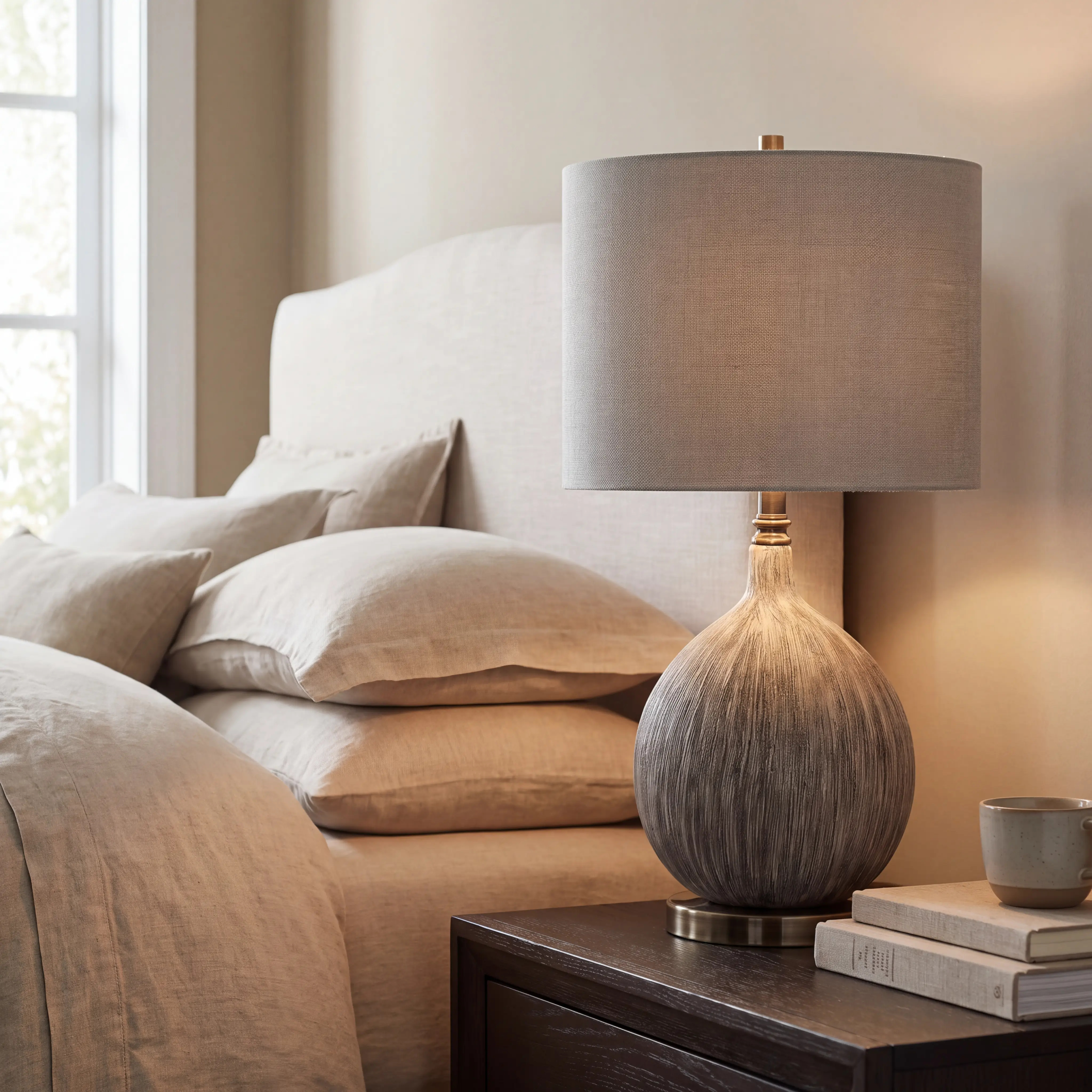 Buena Terra Gray Lamp - Thumbnail - Image 5